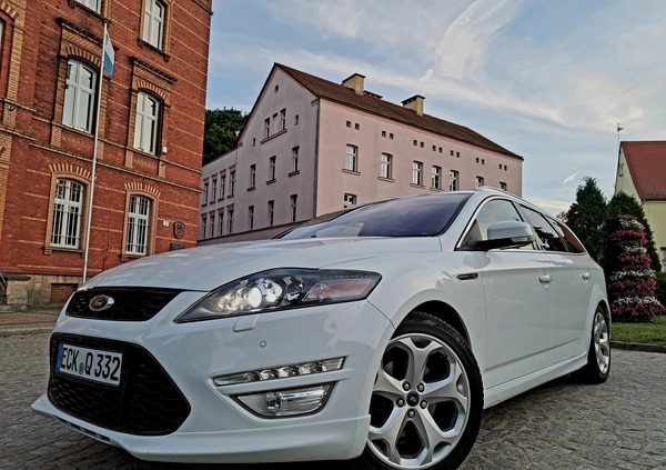 Ford Mondeo cena 40499 przebieg: 215274, rok produkcji 2014 z Chojnów małe 781